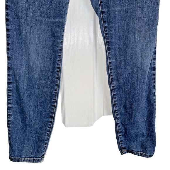 Michael Kors Women's Skinny Jeans Size 6 Medium Wash Blue Denim 28x27 Designer - Picture 4 of 11